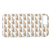 Lyrical Tan Modern Dance Teacher Shoe Print Case-Mate iPhone Case (Achterkant (Horizontaal))