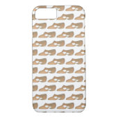 Lyrical Tan Modern Dance Teacher Shoe Print Case-Mate iPhone Case (Achterkant)