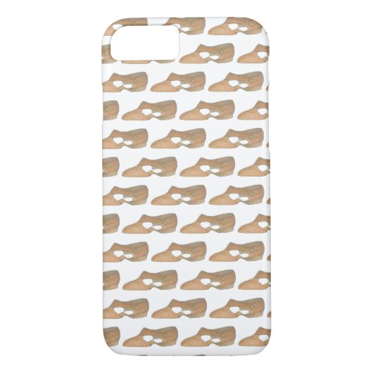Lyrical Tan Modern Dance Teacher Shoe Print Case-Mate iPhone Case (Achterkant)
