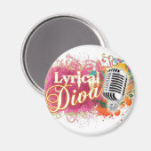 LYRICALDIVA2copy Magneet (Voorkant / Achterkant)