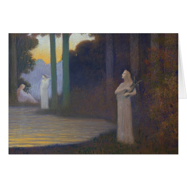 Lyricisme in het bos, 1910 (Voorkant Horizontaal)