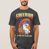 LyricLyfe FREE BIRD Eagle T-shirt (Voorkant)