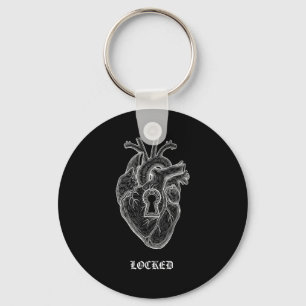 Lyriclyfe-lange mouw Shirt-achy Breaky Heart-vergr Sleutelhanger