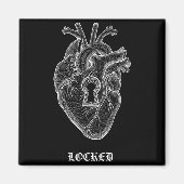 Lyriclyfe-long Sleeve Shirt-achy Breaky Heart-lock Magneet (Voorkant)
