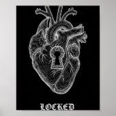 Lyriclyfe-long Sleeve Shirt-achy Breaky Heart-lock Poster (Voorkant)