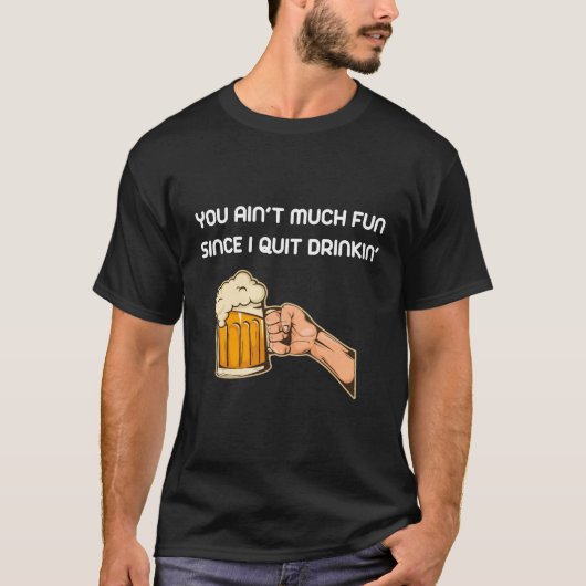 Lyriclyfe You Ain't Much Fun van Toby Keith T-shirt (Voorkant)