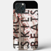LYRICS SKILL BEATS Case-Mate iPhone CASE (Achterkant)