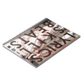 LYRICS SKILL BEATS hip hop Notitieboek (Linkerzijde)
