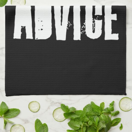 Lyrics Tea Towel Theedoek (Gevouwen)