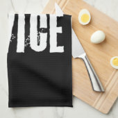 Lyrics Tea Towel Theedoek (Quarter Fold)