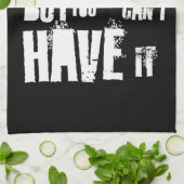 Lyrics Tea Towel Theedoek (Gevouwen)