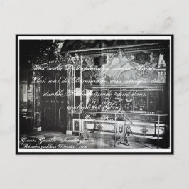 Lyrik Gedicht Juwelenzimmer Dresden Grünes Gewölbe Briefkaart