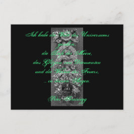 Lyrik Gedicht Liebe – Dresdner Grüner Diamant Briefkaart