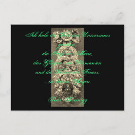 Lyrik Gedicht Liebe – Dresdner Grüner Diamant Briefkaart