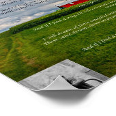 Lyrisch Poster - De droom opnieuw (Hoek)