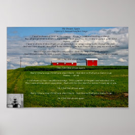 Lyrisch Poster - De droom opnieuw