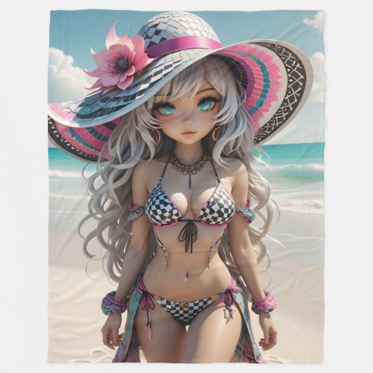 Lysa Dollz Fleece Deken (Voorkant)