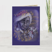 Lysander en Renfield Caroling Feestdagen Kaart (Voorkant)