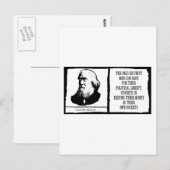 Lysander Spooner Briefkaart (Voorkant / Achterkant)