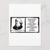 Lysander Spooner Briefkaart (Voorkant)