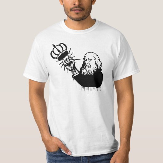 LYSANDER SPOONER NO MASTER T-SHIRT (Voorkant)