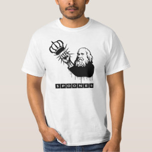 LYSANDER SPOONER NO MASTERS T-SHIRT