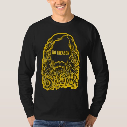 Lysander Spooner No Tredent-Shirt T-shirt (Voorkant)
