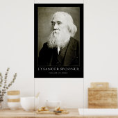Lysander Spooner Poster (Keuken)