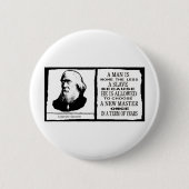 Lysander Spooner Ronde Button 5,7 Cm (Voorkant)