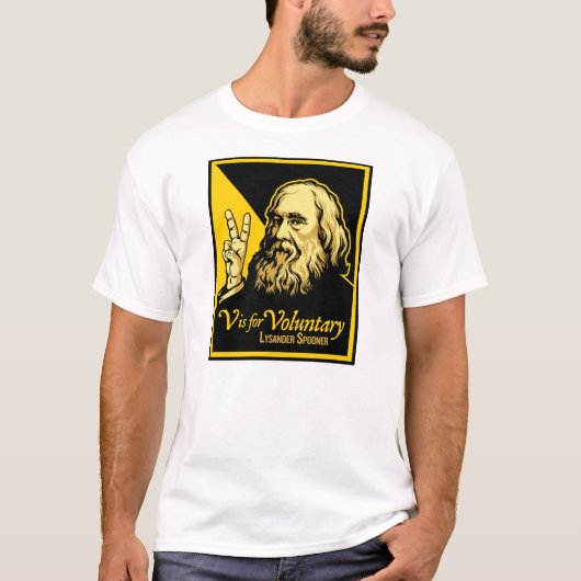 Lysander Spooner T-Shirt (Voorkant)