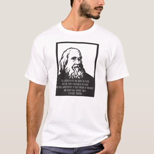 Lysander Spooner T-shirt (Voorkant)