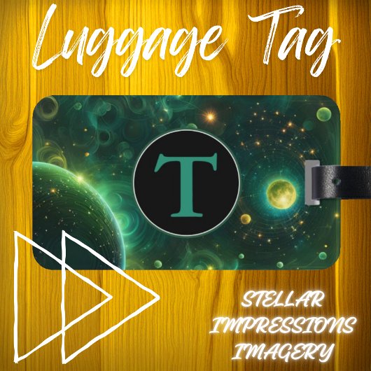 Lysara Cascade Bagagelabel