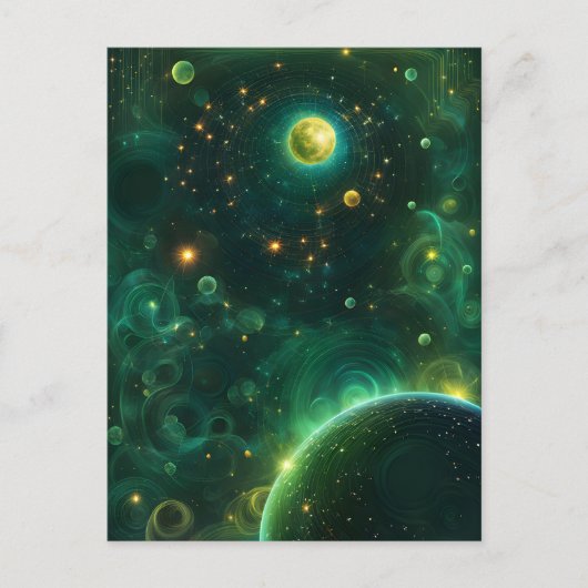 Lysara Cascade Briefkaart (Voorkant)