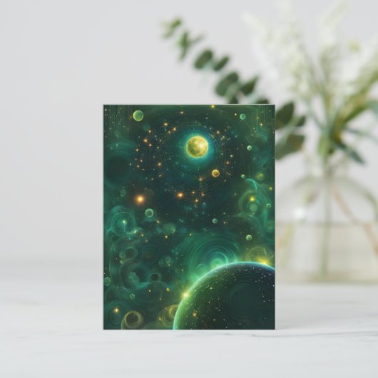 Lysara Cascade Briefkaart (Staand voorkant)