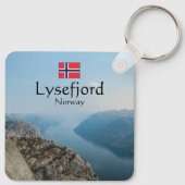 Lysefjord Noorwegen Sleutelhanger (Achterkant)