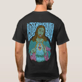 Lysergic Deity x iamriboflavin colab T-shirt (Achterkant)