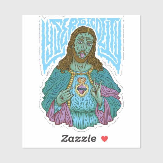 LysergicDeity x iamriboflavine Sticker (Vel)