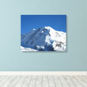 Lyskam, Zwitserse Alpen Canvas Afdruk (Insitu (Houten vloer))