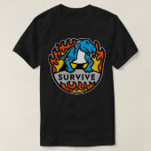 Lystrosaurus Survive T-shirt (Design voorkant)