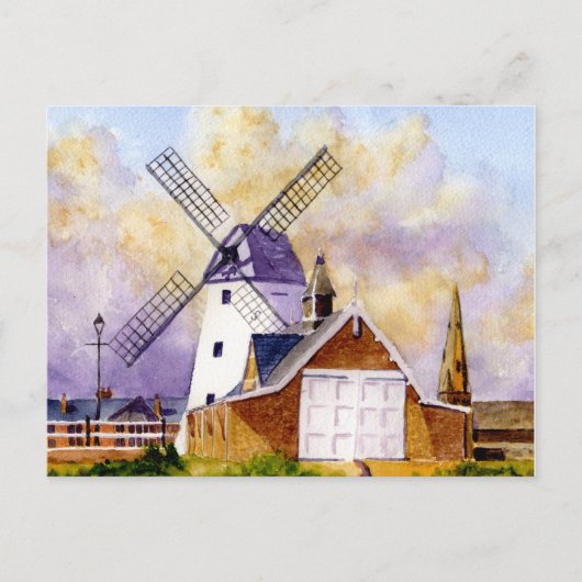 Lytham Windmill Briefkaart (Voorkant)