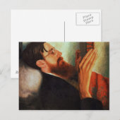 Lytton Strachey, 1916 Briefkaart (Voorkant / Achterkant)