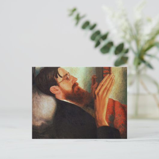 Lytton Strachey, 1916 Briefkaart (Staand voorkant)