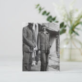 Lytton Strachey en Iris Tree Briefkaart (Staand voorkant)