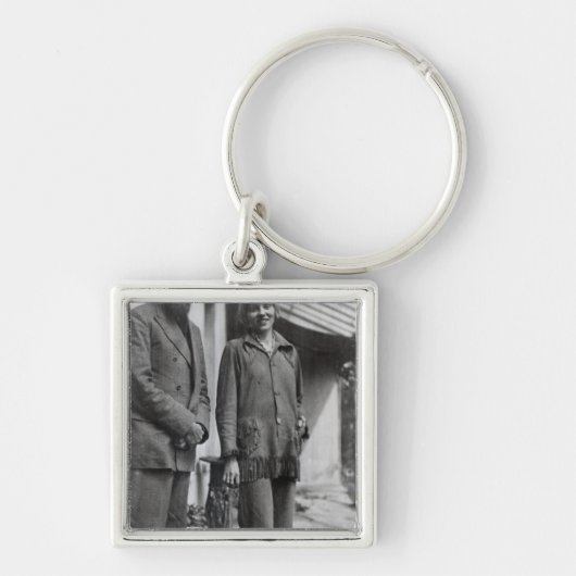Lytton Strachey en Iris Tree Sleutelhanger (Voorkant)