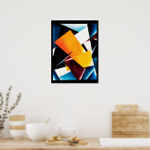 Lyubov Popova - Painterly Architectonic Poster (Keuken)