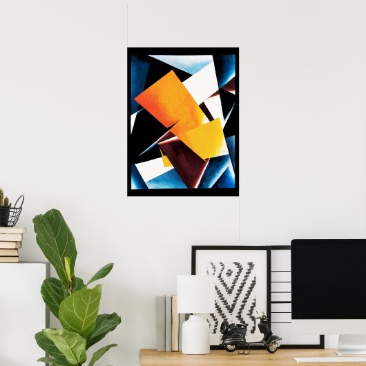 Lyubov Popova - Painterly Architectonic Poster (Thuiskantoor)