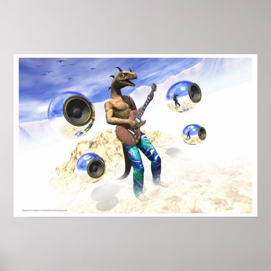 Lyzyrd Rock Poster (Voorkant)