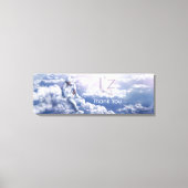 L'z-"Dank u" Premium Wrap Canvas 36 "x12", 1.5" (Voorkant)