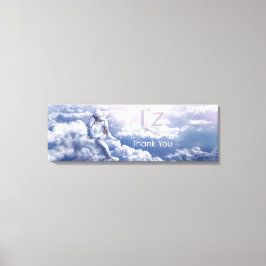 L'z-"Dank u" Premium Wrap Canvas 36 "x12", 1.5"