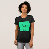 Lz - Lulz Grappige Meme Scheikunde Element T-Shirt (Voorkant volledig)